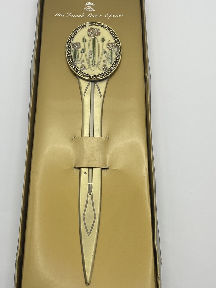 Vintage Macintosh Letter Opener Metal Leonardo Collection Boxed eBay