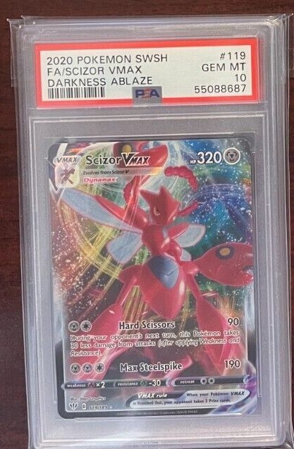 ブースターVMAX Butterfree VMAX Full Art 2020 Pokemon Sword & Shield Darkness