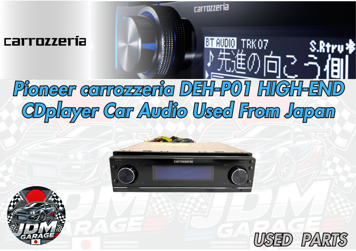 Pioneer carrozzeria DEH-P01 HIGH-END CDplayer Car Audio Used From