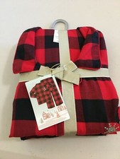 New Disney store Mickey Mouse Plaid Men pajama set Christmas Holiday Men