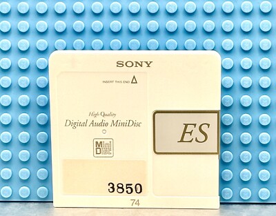 Lot De 5 MiniDisc Sony MD ES 74 Minutes - Neufs Sous Blister - 250922