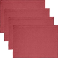 REDBEST Tischset "Tulsa" 4er-Pack Baumwolle