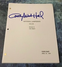 GFA Vacation Rusty Griswold * ANTHONY MICHAEL HALL * Signed Movie Script  COA