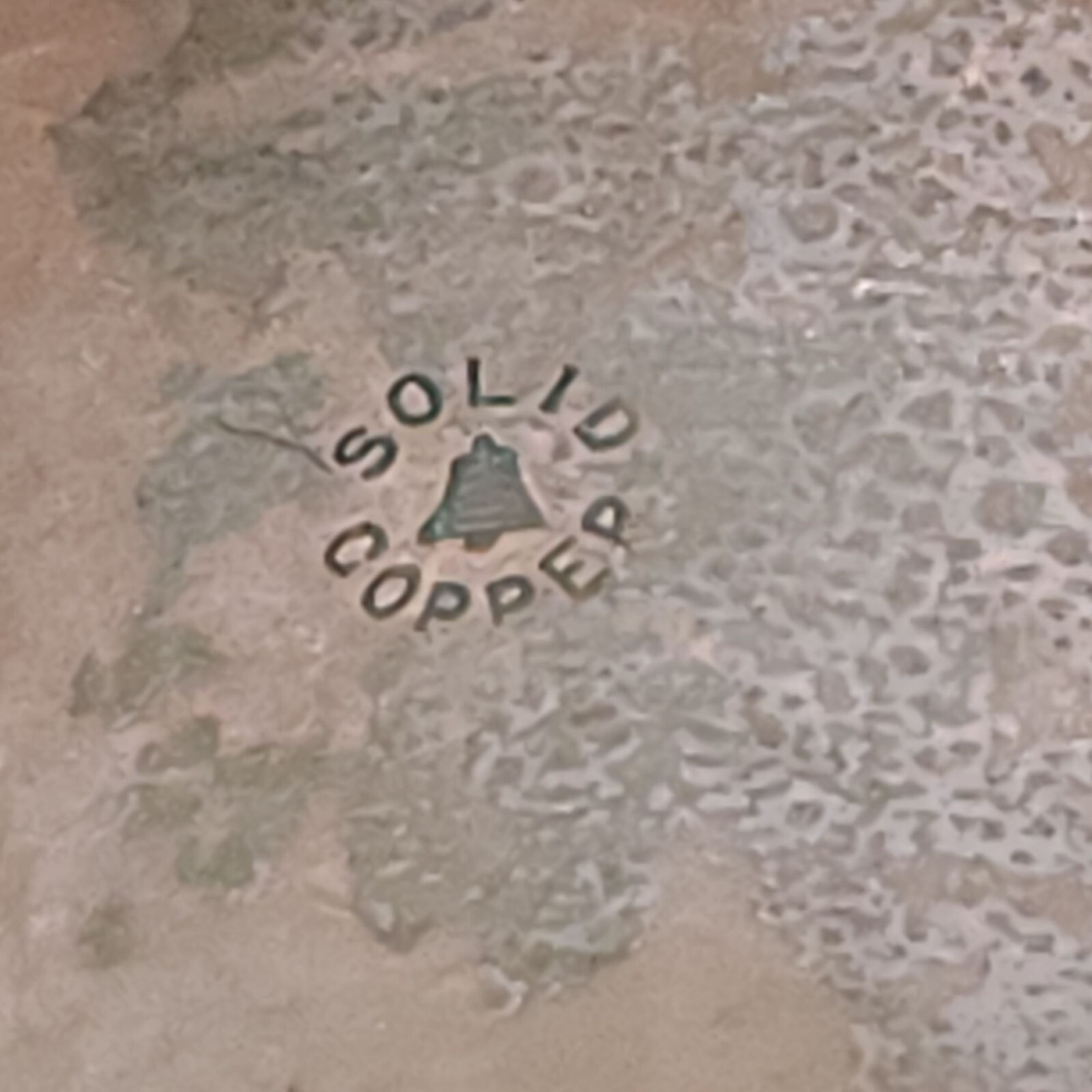 Bell Trading Post Solid Copper Cuff Engraved Brac… - image 5