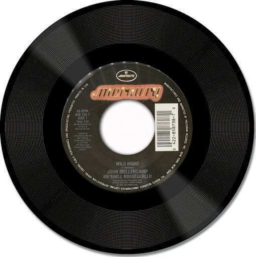 John mellencamp wild night single
