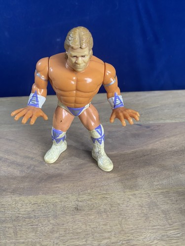 Vintage WWF Hasbro Lex Luger Series 8 Wrestling Fi...