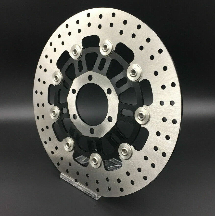 Rotor de freno de disco delantero izquierdo para Yamaha FZR400 FZR400S 1988-1989 1WG-25830-02-00 Foto 3 de 3