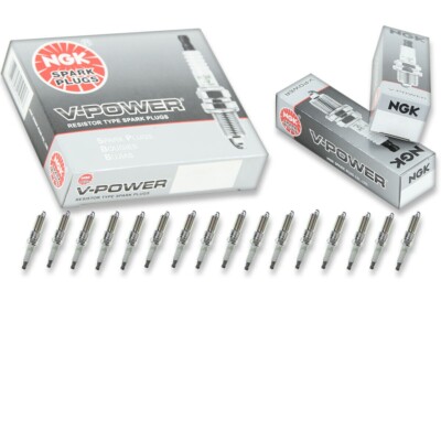 16 Pcs NGK V-Power Spark Plugs for 2006-2008 Dodge Charger 5.7L V8 5.7L