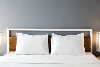 Bed Pillows for Sleeping Classic Antibacterial High Level Comfort Hollow Fibres