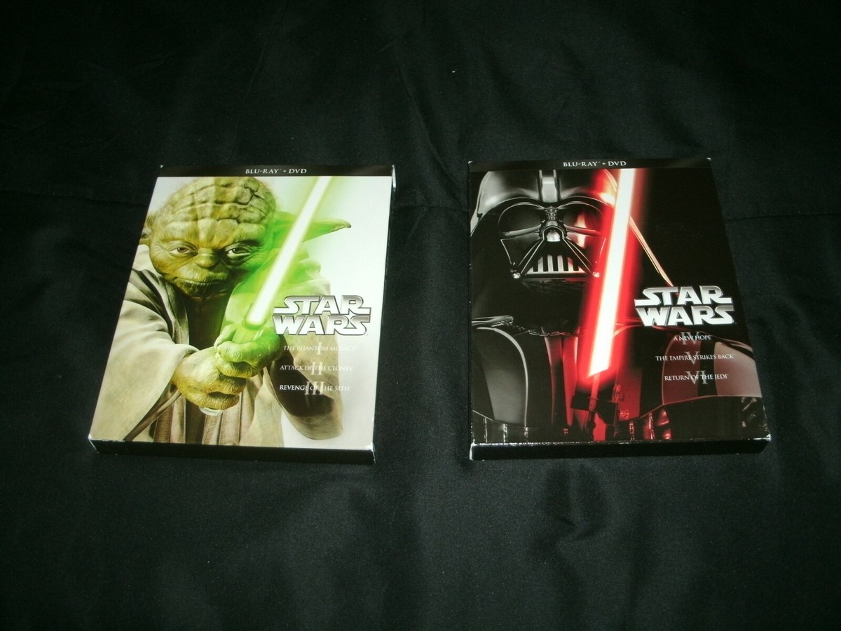 Star Wars: The Complete Saga (Blu-ray/DVD, 2015) 24543243090| eBay