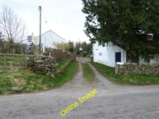 Photo 6x4 Hallmuir Farm Lockerbie Roadside farm advertising eggs for sale c2014