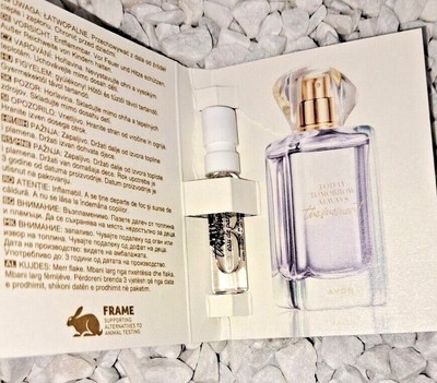 Avon 1x probe + Katalog Parfüm Toilette Duftwahl  für Sie Duft Mode testen Neu