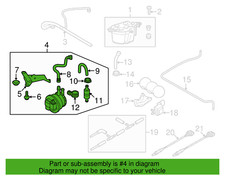 NEW AUDI R8 422 423 427 429 DIAGNOSIS PUMP FOR FUEL SYSTEM 420906201 GENUINE