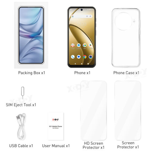 2024 New Android Factory Unlocked Cell Phone Cheap Smartphone 4G Quad Core 2 SIM - Picture 36 of 62