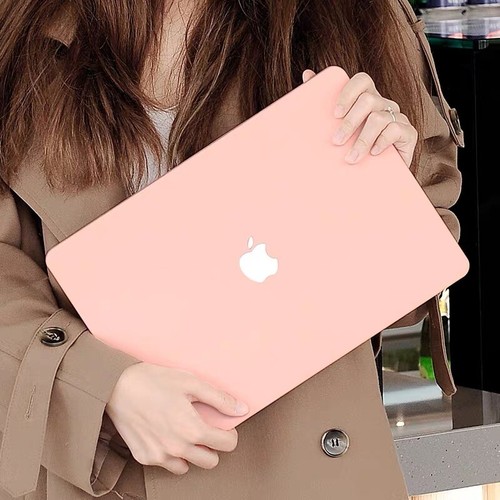 Cream Matte Hard Laptop Shell Case For Macbook M4 Air 15 13 Pro 16 14 11 12 inch - Picture 2 of 55
