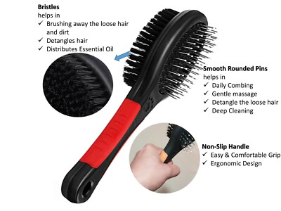 Double-sided Pet Comb Soft Brush Rake Comb Hair Care Grooming Massage Dog Supply