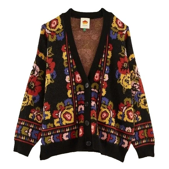 Floral Regular Size XS Cardigan Sweaters for Women