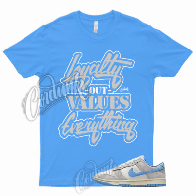 LYLTY T Shirt for Dunk Low Athletic Department University Blue Sail Smoke Grey