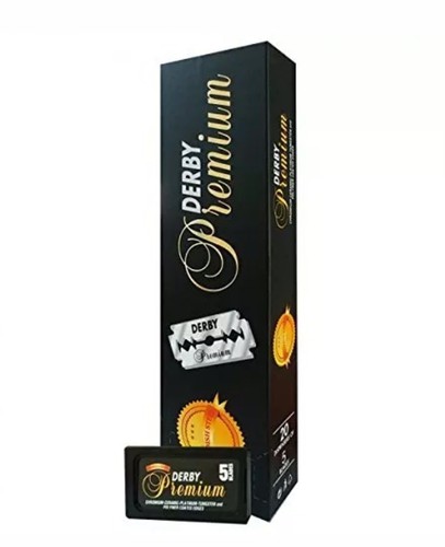 100 Derby Premium double edge razor Shaving blades For Safety Razors ...