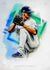 2019 TOPPS INCEPTION #64 CORBIN BURNES ROOKIE MILWAUKEE BREWERS