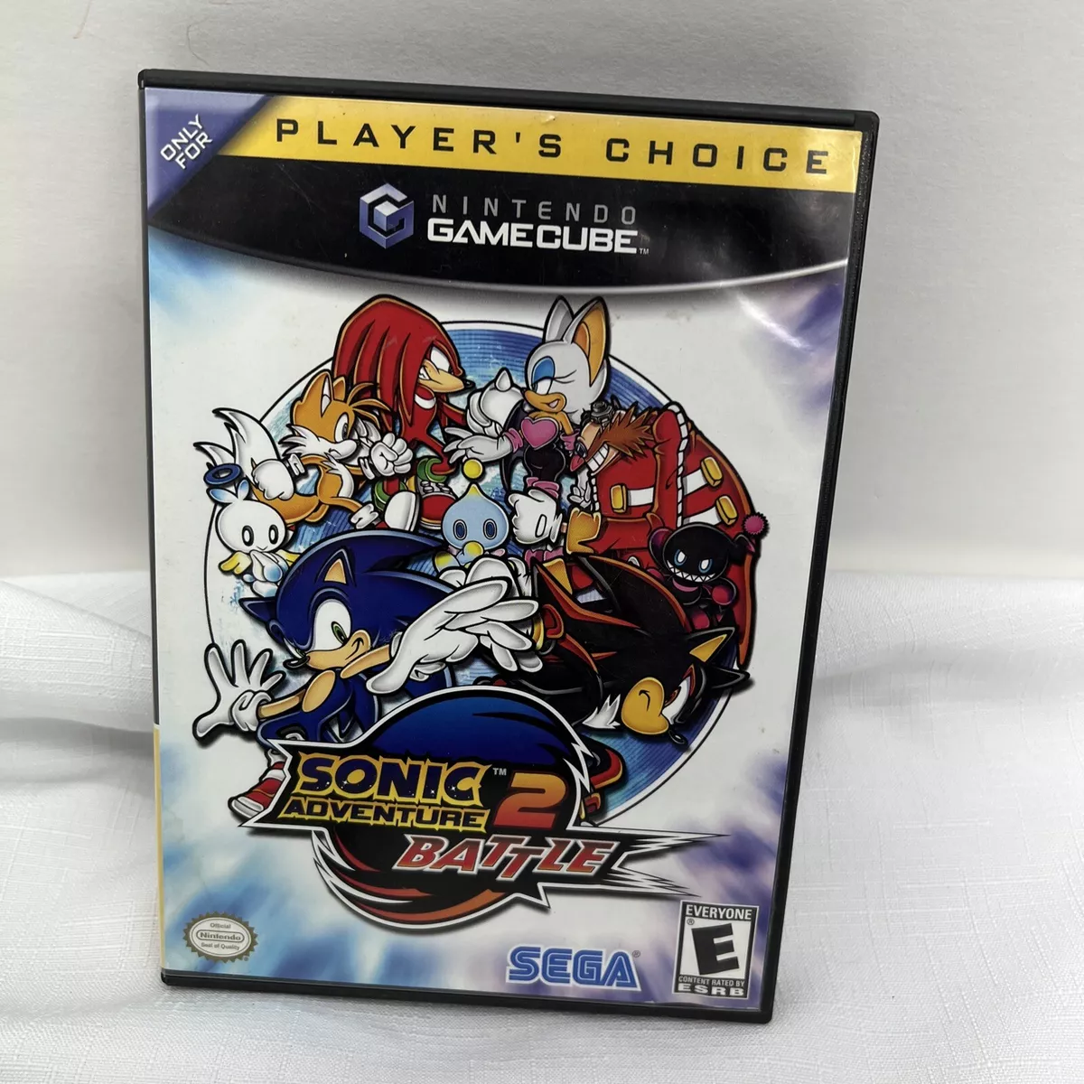 Sonic Adventure 2 Battle (GameCube, 2002) *TESTED AND MANUAL INCLUDED*