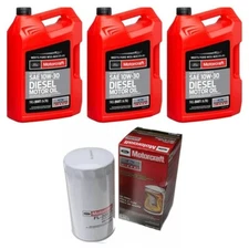 Motorcraft 10W-30 Engine Oil & Filter Kit For 11-22 Ford 6.7L Powerstroke Diesel