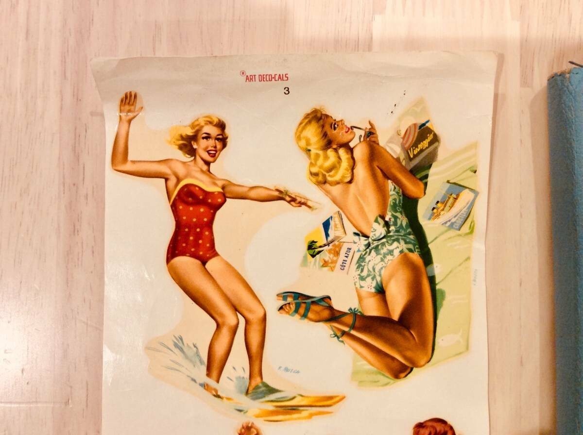 ツイギー＊アルベルト.バルガス＊Varga Girl＊バーガスガール＊ビンテージ ツイギー・vintage. アルベルトバルガス.Varga Girl.バーガス