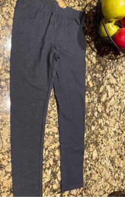 NWT GIRLS KOHLS JUMPING BEANS BLUE COTTON LEGGINGS SZ