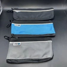 Pro 3 Gear 3 Pack Tool Pouch Zipper Bag Small Tool Bag Brand New 12, 10, 9 Inch