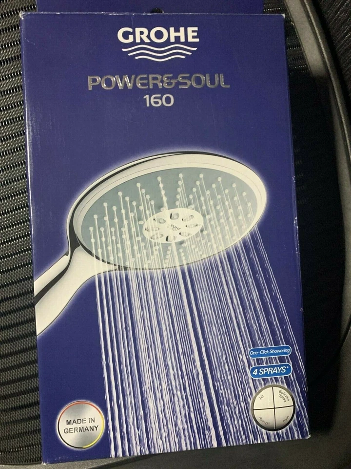 Grohe POWER & SOUL SHOWER 160mm 4-Function CHROME German - Bild 3 von 4