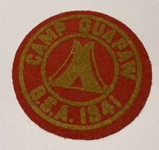 1941 Camp Quapaw Felt Arkansas Boy Scout MH4