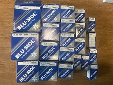 Blu-Mol Quality Bi-Metal USA Hole Saw Set .  New In Box.     21 sizes see pics