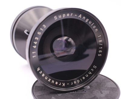 SCHNEIDER SUPER-ANGULON 8/165 , COMPUR-1 ,  SHC Art. 766675