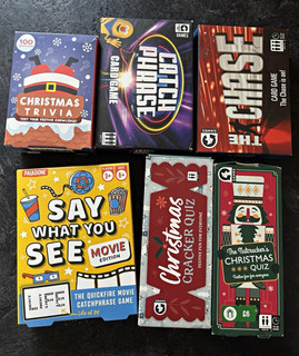 Game Bundle: Christmas Trivia Catch Phrase Say What You See