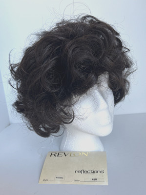 Revlon Wig Reflections MARISSA 4/6R Curly Wavy Kanekalon Synthetic Hair 9759