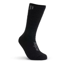 New Hollow Boot Alpaca Socks Black Large Men 10-13 Women 10.5-13