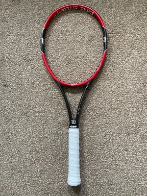 Wilson Pro Staff RF97 Adult Tennis Racket, Grip Size G4, 98² Head
