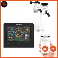 Wetterstation Wlan 13-In-1 Mit AußEnsensor Thermometer Barometer Hygrometer