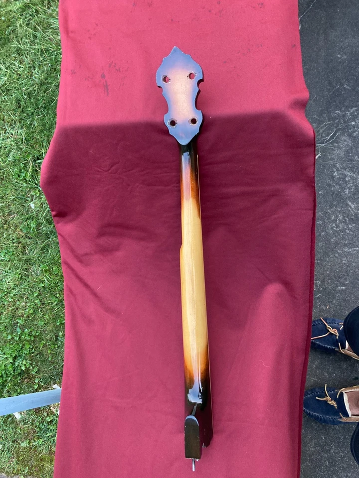 Left Handed Gibson Replica  Banjo Neck-By Bud Soesbee - Image 4 of 4