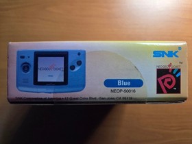 Blue Neo Geo Pocket Color Handheld Game Console Unopened