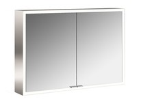 Armoire de toilette lumineuse emco prime, 1000 mm, 2 portes, avec miroir