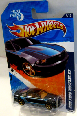 HOT WHEELS FASTER THAN EVER ~ 2010 FORD MUSTANG GT ~
