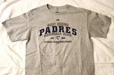 San Diego Padres National League West Division T-Shirt, Size Large, New w/o Tag