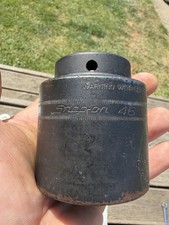 Snap-on 1/2" Drive 6-Point Metric 46 mm FlankDrive® Shallow Impact Socket