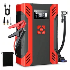 10-in-1 Car Jump Starter 2000A 150PSI with Air Compressor Power Bank Portable