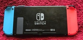 Original Nintendo Switch (Neon Blue/Red) Bundle W/CASE, CAPTAIN TOAD & SKYRIM GM