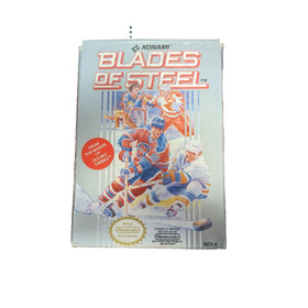 Blades of Steel (Nintendo Entertainment System, 1988) Complete In Box CIB NES