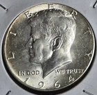 90% Silver 1964 JFK Half Dollar BUC.