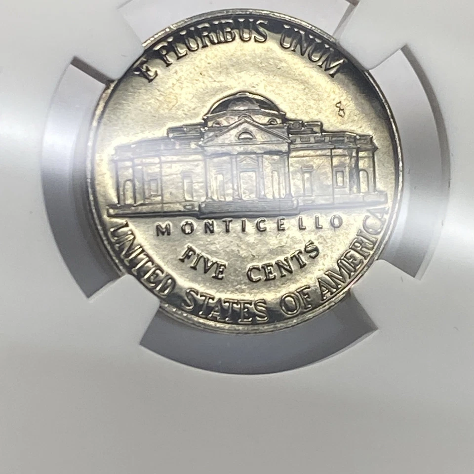 1989-P 5c Jefferson Nickel NGC MS66 6 Full Steps Item 9605 - Image 4 of 4