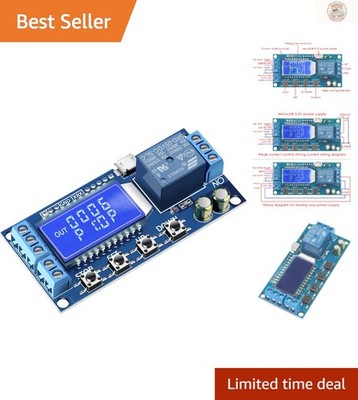 Micro USB-Powered Timer Relay Module - Enhance Your DIY Projects with Precision